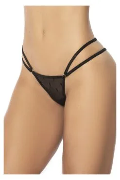 MAPALÉ Ensemble 2 En 1 Noir - Chemise Longue & Ensemble Deux Pièces -Promos Body lingerie Magasin 2 en 1 noir chemise longue et ensemble deux pieces mal7426blk 6