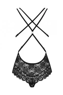 Obsessive 860-TED-1 Body Noir 12 Obsessive 860-TED-1 Body Noir -Promos Body lingerie Magasin 860 ted 1 body noir 5