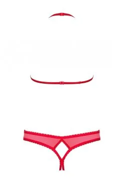 Obsessive Ensemble Ouvert Rouge 2 Pcs 12 Obsessive Ensemble Ouvert Rouge 2 Pcs -Promos Body lingerie Magasin 870 sec 3 ensemble ouvert 2 pcs rouge 5