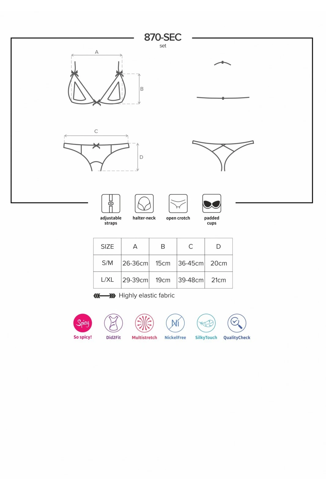 Obsessive Ensemble Ouvert Rouge 2 Pcs 7 Obsessive Ensemble Ouvert Rouge 2 Pcs – Image 7