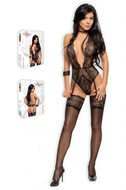 Beauty Night Adelaide Body Noir -Promos Body lingerie Magasin adelaide body noir 3