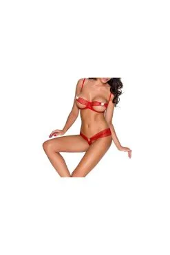 Anaïs Afrodita Ensemble Rouge -Promos Body lingerie Magasin afrodita ensemble rouge 2