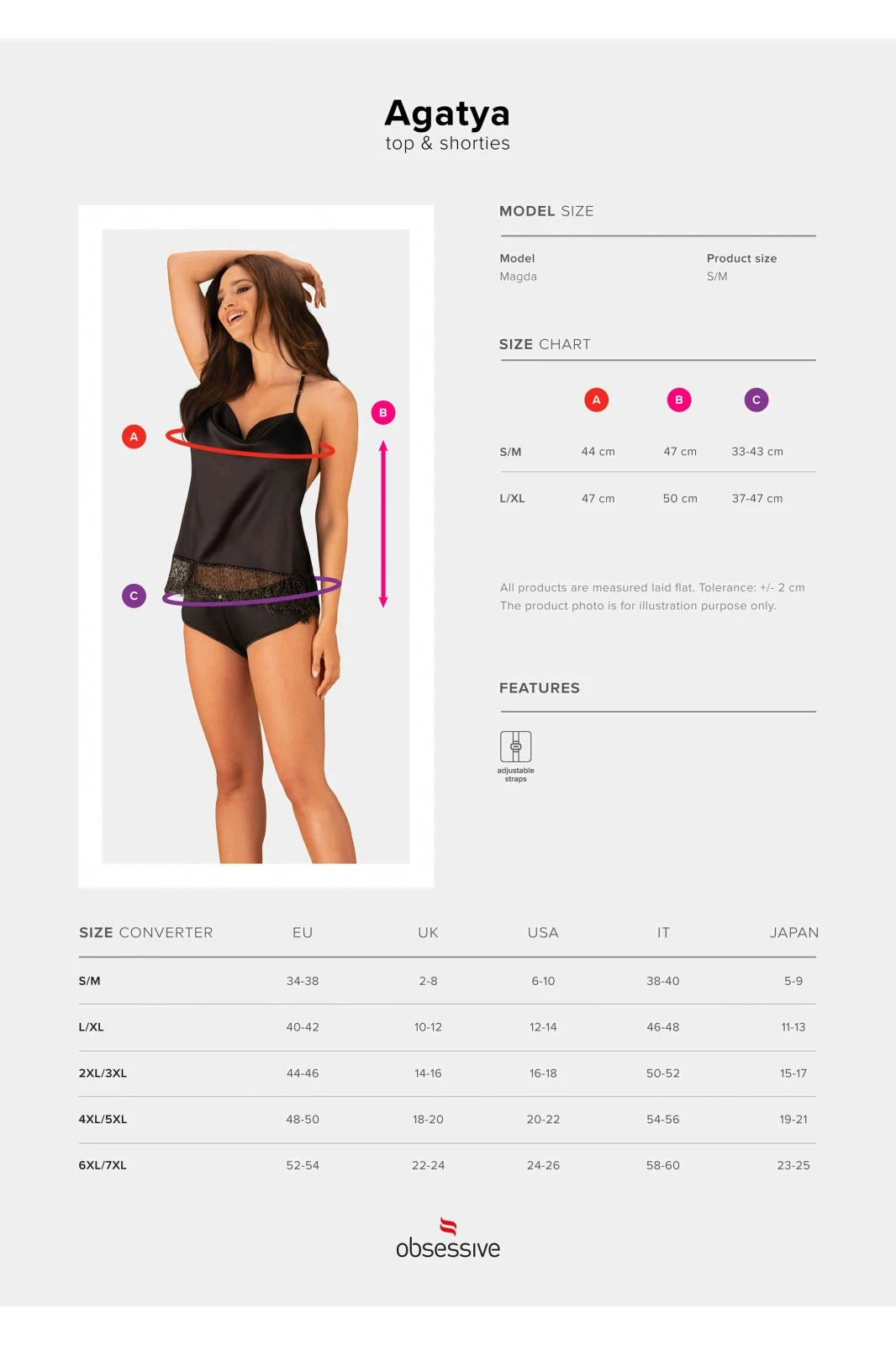 Obsessive Agatya | Top & Shorty Noir 9 Obsessive Agatya | Top & Shorty Noir – Image 9