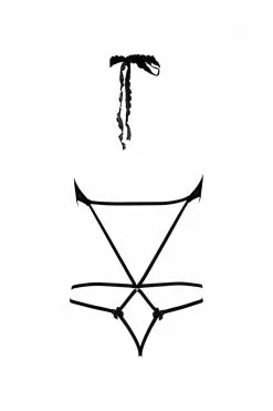 Anaïs Alexandra Body Noir -Promos Body lingerie Magasin alexandra body noir 5