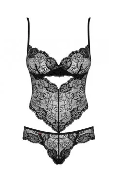 Obsessive Alluria Body Noir -Promos Body lingerie Magasin alluria body noir 4