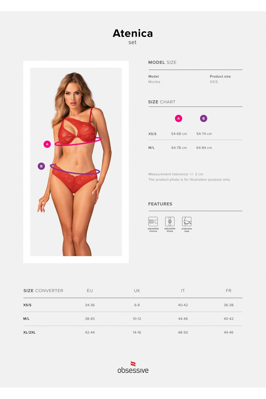 Obsessive Atenica - Ensemble 2 Pièces Rouge 7 Obsessive Atenica - Ensemble 2 Pièces Rouge – Image 7