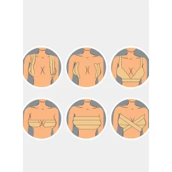 H.NATHALIE Bande Adhésive Découpable Pour Poitrine Invisible Et Dos Nu -Promos Body lingerie Magasin bande adhesive decoupable pour poitrine invisible et dos nu 4