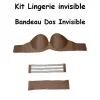 Les Petits Caprices Bandeau Invisible Dos Transparent