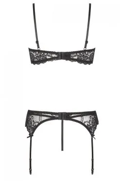 Beauty Night Belinda | Ensemble Noir -Promos Body lingerie Magasin belinda ensemble 3 pcs noir 5