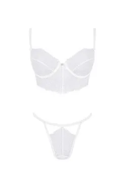 Obsessive Bianelle | Ensemble Blanc Dentelle -Promos Body lingerie Magasin bianelle ensemble 2 pcs blanc 6