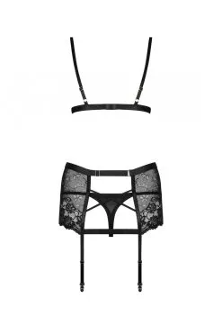 Obsessive Blanita | Ensemble Noir 3 Pcs -Promos Body lingerie Magasin blanita ensemble 3 pcs noir 7