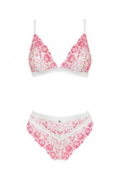 Obsessive Bloomys | Ensemble Rose 2 Pcs -Promos Body lingerie Magasin bloomys ensemble 2 pcs rose 4