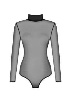 Obsessive B136 - Body Noir Maille Fine -Promos Body lingerie Magasin body b136 noir 6