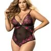 MAPALÉ Body Imprimé Florale Grande Taille