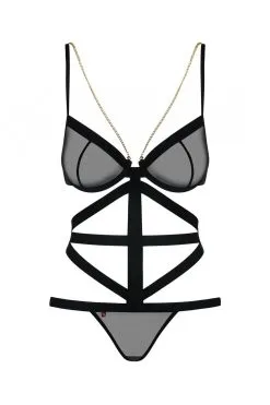 Obsessive Bondy - Body Noir 11 Obsessive Bondy - Body Noir -Promos Body lingerie Magasin bondy body noir 4