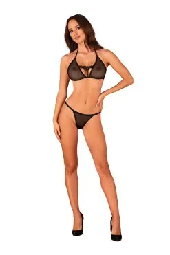 Obsessive Celia : Ensemble Noir -Promos Body lingerie Magasin celia ensemble noir 2