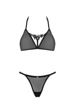 Obsessive Celia : Ensemble Noir -Promos Body lingerie Magasin celia ensemble noir 4