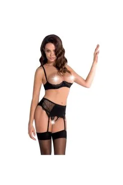 Casmir Clarisse Ensemble 3 Pcs Ouvert Noir