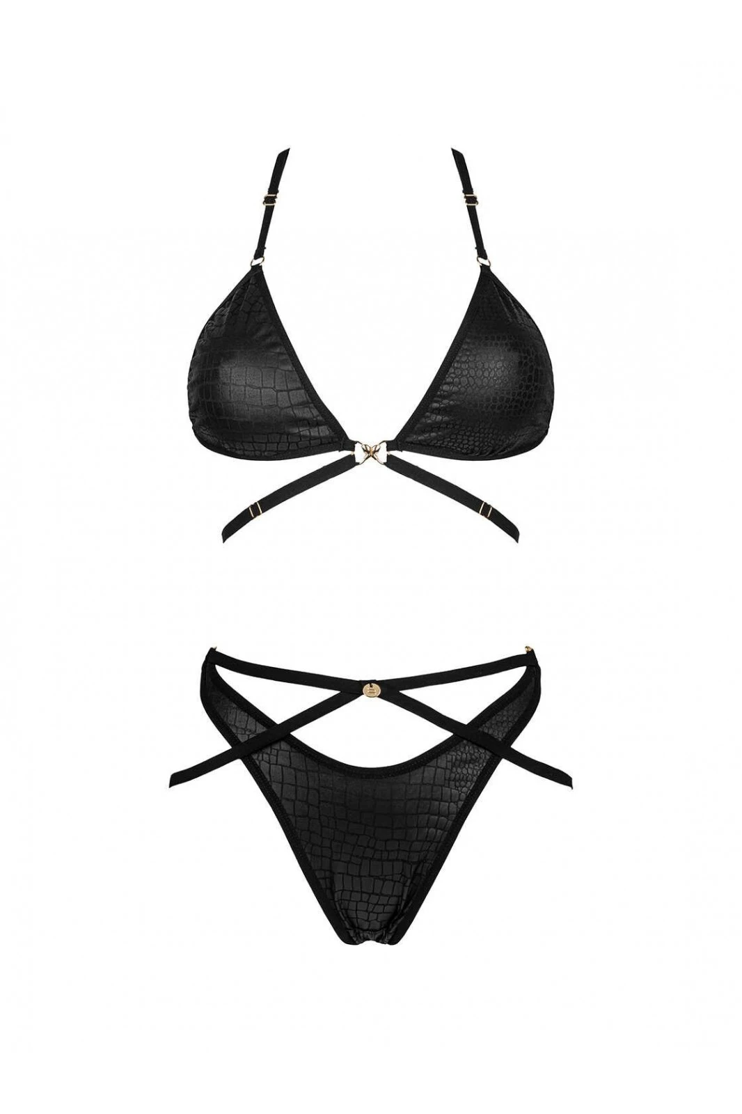 Obsessive Cobra Nive | Ensemble Noir 2 Pcs 7 Obsessive Cobra Nive | Ensemble Noir 2 Pcs – Image 7