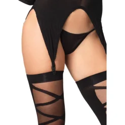 Coffret Séduction Bas Manchons Et Guépière Trompe L'oeil Leg Avenue 9 Coffret Séduction Bas Manchons Et Guépière Trompe L'oeil Leg Avenue -Promos Body lingerie Magasin coffret seduction bas manchons et guepiere trompe l oeil leg avenue 4