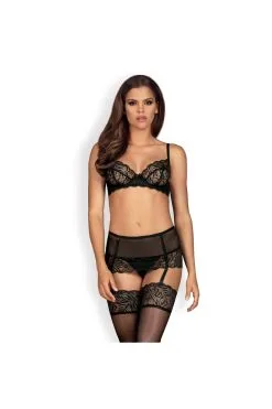 Contica Ensemble 3 Pièces Noir Obsessive : Élégance Intemporelle