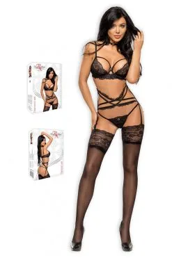 Beauty Night Diamond Ensemble Noir 6 Beauty Night Diamond Ensemble Noir -Promos Body lingerie Magasin diamond ensemble noir 2