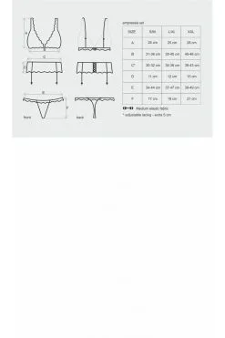 Obsessive Emperita Ensemble 3 Pcs Noir 10 Obsessive Emperita Ensemble 3 Pcs Noir -Promos Body lingerie Magasin emperita ensemble 3 pcs noir 4