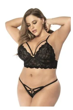 MAPALÉ Nuisette 2 En 1 Grande Taille, Nuisette Ou Ensemble 14 MAPALÉ Nuisette 2 En 1 Grande Taille, Nuisette Ou Ensemble -Promos Body lingerie Magasin ensemble 2 en 1 grande taille transformable en nuisette ou ensemble 2 pieces mal7433xblk 6