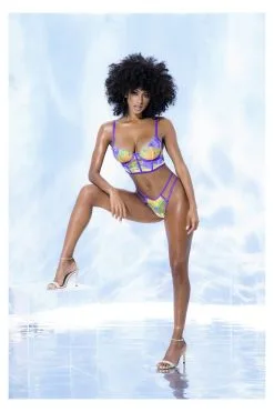 MAPALÉ Ensemble Pastel : Soutien-Gorge & String Ajustable