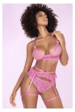 MAPALÉ Parure De Lingerie Rose Sensuelle