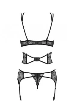 Obsessive Frivolla - Ensemble Noir 4 Pcs -Promos Body lingerie Magasin frivolla ensemble 4 pcs noir 5