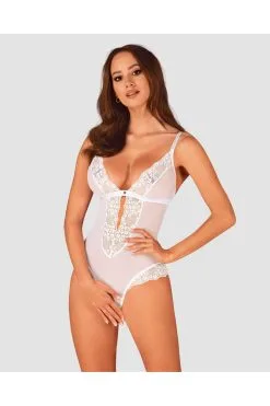 Body 'Heavenlly' Ouvert En Dentelle - Une Perle D'Obsessive 15 Body 'Heavenlly' Ouvert En Dentelle - Une Perle D'Obsessive -Promos Body lingerie Magasin heavenlly body ouvert blanc 6