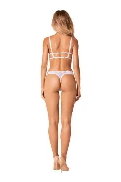 Ensemble En Dentelle Blanche 'Heavenlly' - Un Trésor D'Obsessive -Promos Body lingerie Magasin heavenlly ensemble blanc 3