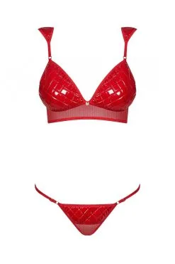 Obsessive Hunteria | Ensemble Rouge -Promos Body lingerie Magasin hunteria ensemble 2 pcs rouge 6