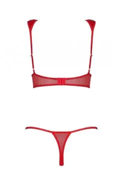 Obsessive Hunteria | Ensemble Rouge -Promos Body lingerie Magasin hunteria ensemble 2 pcs rouge 7
