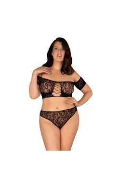 Obsessive Inessita | Ensemble Noir 2 Pcs -Promos Body lingerie Magasin inessita ensemble 2 pcs noir 2
