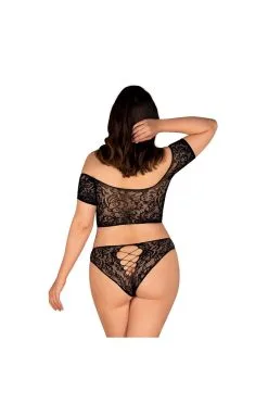 Obsessive Inessita | Ensemble Noir 2 Pcs -Promos Body lingerie Magasin inessita ensemble 2 pcs noir 3
