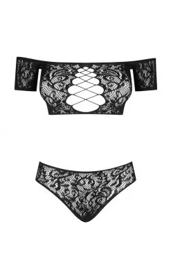 Obsessive Inessita | Ensemble Noir 2 Pcs -Promos Body lingerie Magasin inessita ensemble 2 pcs noir 8