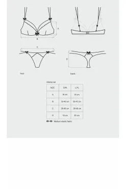 Obsessive Intensa Ensemble 2 Pcs Noir -Promos Body lingerie Magasin intensa ensemble 2 pcs noir 4