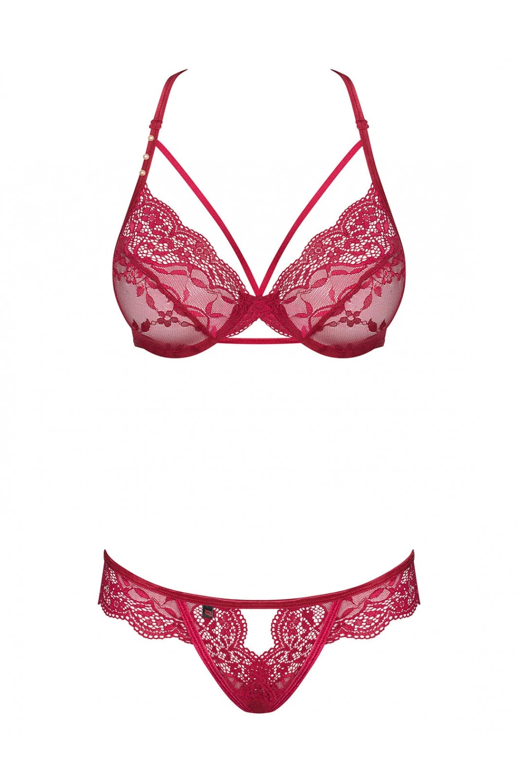Obsessive Ivetta - Ensemble Bordeaux 2 Pcs 6 Obsessive Ivetta - Ensemble Bordeaux 2 Pcs – Image 6