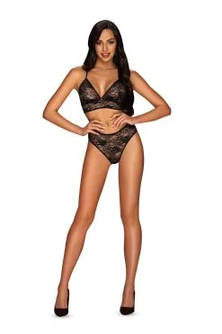 Obsessive Kokietta | Ensemble Noir 2 Pcs -Promos Body lingerie Magasin kokietta ensemble 2 pcs noir 4