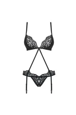 Obsessive Laluna Body Noir 11 Obsessive Laluna Body Noir -Promos Body lingerie Magasin laluna body noir 4