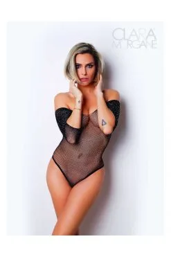Clara Morgane Lingerie Le Numéro 2 - Body Strass