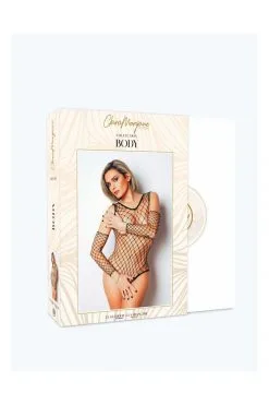 Clara Morgane Lingerie Le Numéro 3 - Body String Filet -Promos Body lingerie Magasin le numero 3 body clara morgane noir 2