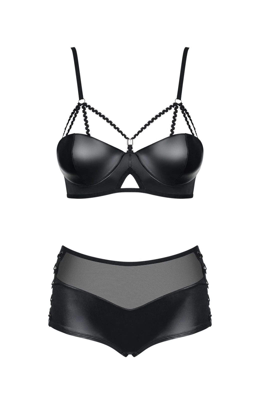 Obsessive Leatheria Ensemble 2 Pcs Noir 5 Obsessive Leatheria Ensemble 2 Pcs Noir – Image 5