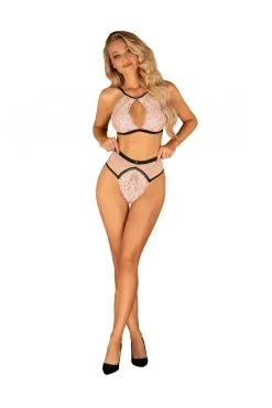 Obsessive Lilines | Ensemble Dentelle Rose Clair 11 Obsessive Lilines | Ensemble Dentelle Rose Clair -Promos Body lingerie Magasin lilines ensemble 2 pcs 2