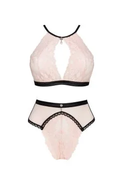 Obsessive Lilines | Ensemble Dentelle Rose Clair 13 Obsessive Lilines | Ensemble Dentelle Rose Clair -Promos Body lingerie Magasin lilines ensemble 2 pcs 4