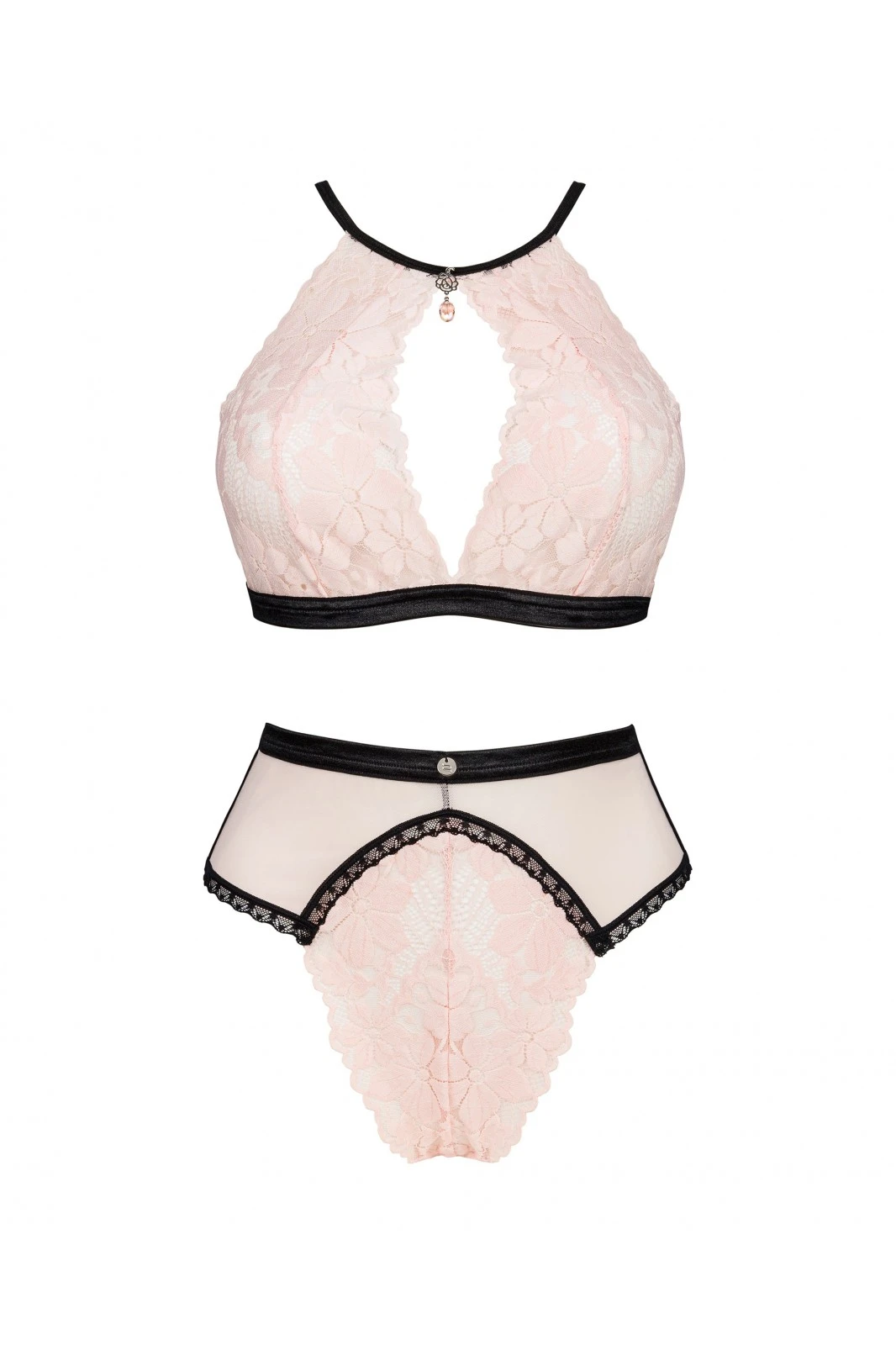 Obsessive Lilines | Ensemble Dentelle Rose Clair 5 Obsessive Lilines | Ensemble Dentelle Rose Clair – Image 5