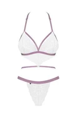 Obsessive Body Blanc Lilyanne -Promos Body lingerie Magasin lilyanne body blanc 2