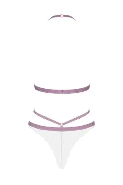 Obsessive Body Blanc Lilyanne -Promos Body lingerie Magasin lilyanne body blanc 3